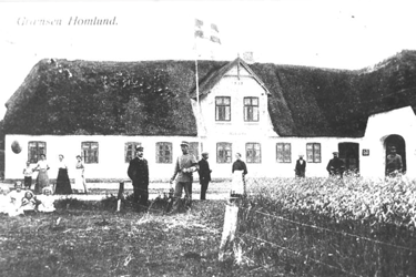 Hømlund Kro ca 1912-1914, Historisk Arkiv for Seem Sogn